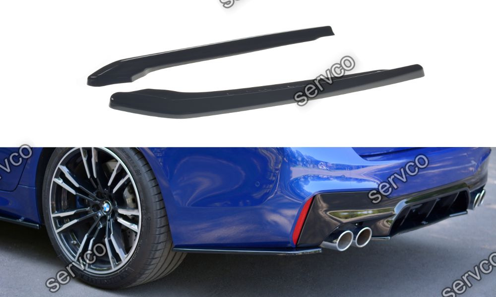 Prelungire splitter bara spate Bmw Seria M5 F90 2017- v1 - Maxton Design