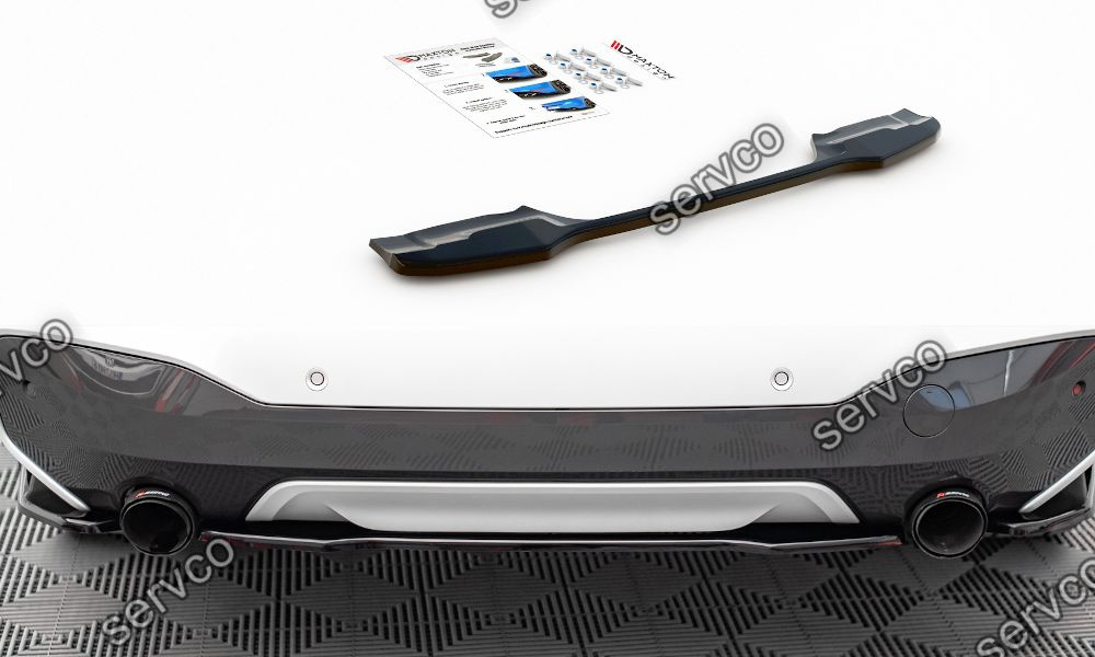 Prelungire splitter bara spate Bmw X1 M-Pack F48 2015-2019 v1 - Maxton Design