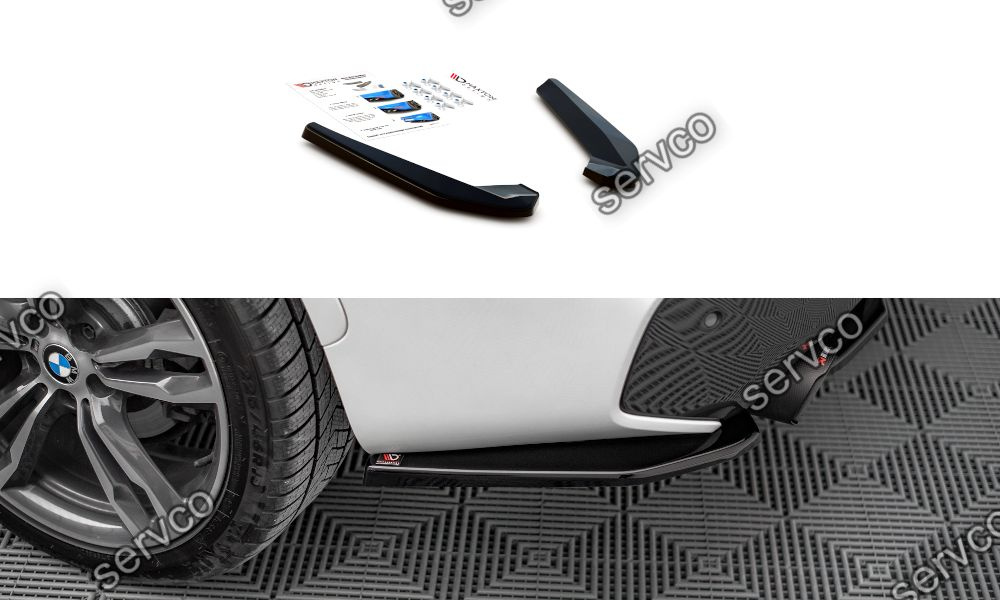 Prelungire splitter bara spate Bmw X1 M-Pack F48 2015-2019 v2 - Maxton Design