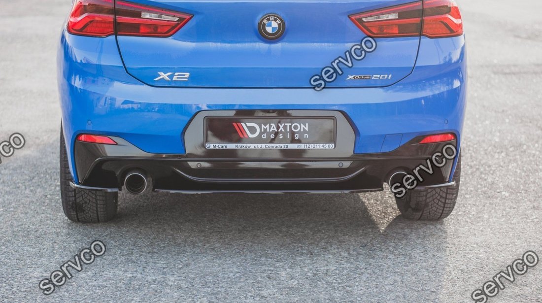 Prelungire splitter bara spate BMW X2 F39 M-Pack 2017- v1
