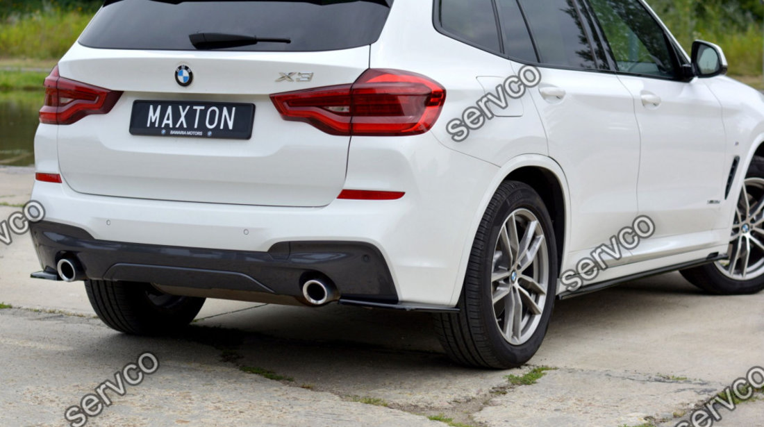 Prelungire splitter bara spate Bmw X3 G01 M-Pachet 2018- v1 - Maxton Design