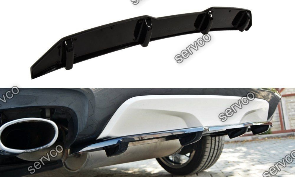 Prelungire splitter bara spate Bmw X4 F26 M-Pack 2014-2018 v3 - Maxton Design