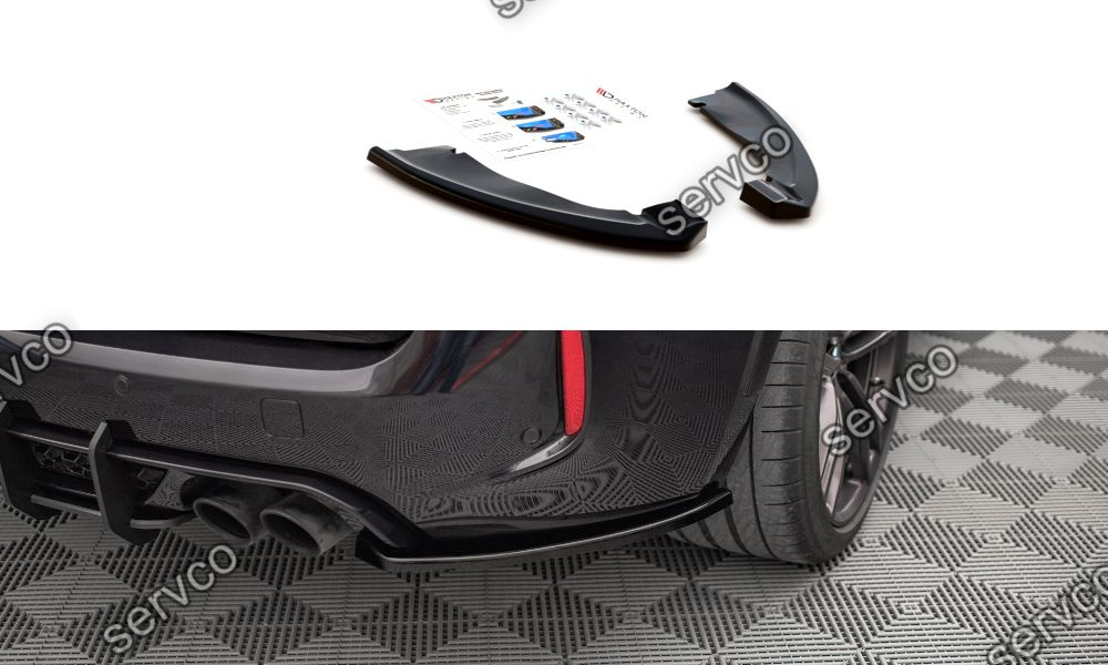 Prelungire splitter bara spate Bmw X5 M F15 2014-2018 v3 - Maxton Design
