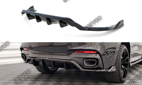 Prelungire splitter bara spate Bmw X6 F16 M-Pachet 2014-2019 v2 - Maxton Design