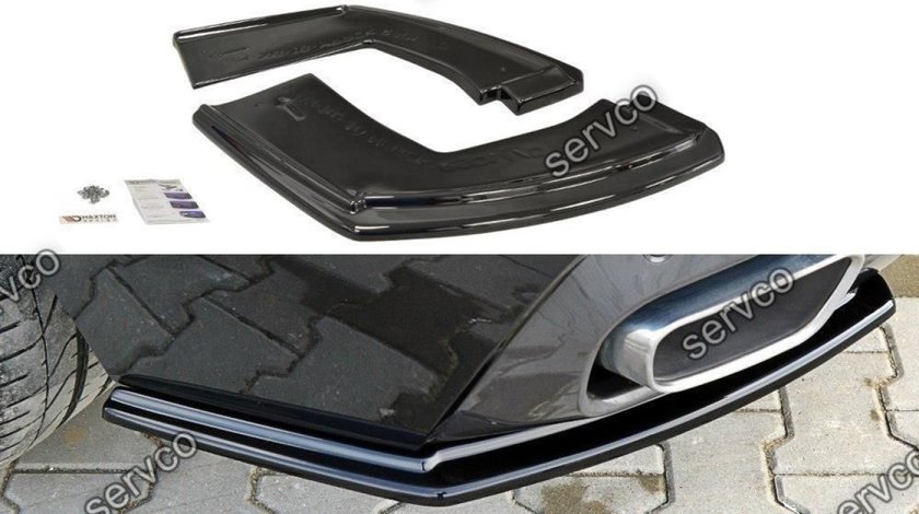 Prelungire splitter bara spate BMW X6 F16 Mpack 2015- v1