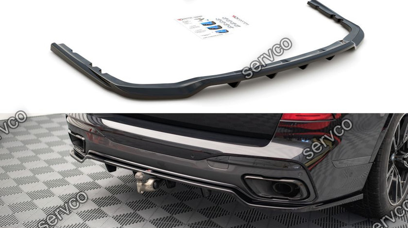 Prelungire splitter bara spate BMW X7 M G07 2018- v1 - Maxton Design