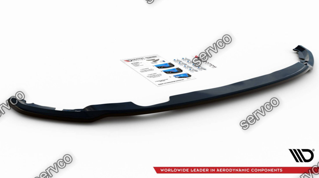 Prelungire splitter bara spate Citroen DS4 2011-2015 v1 - Maxton Design