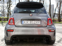 Prelungire splitter bara spate Fiat 500 Abarth Mk1 Facelift 2016- v3 - Maxton Design