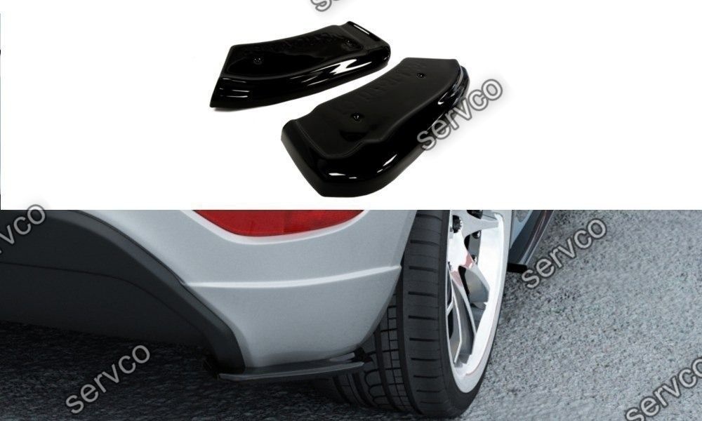 Prelungire splitter bara spate Ford Fiesta Mk7 ST 2018- v5 - Maxton Design