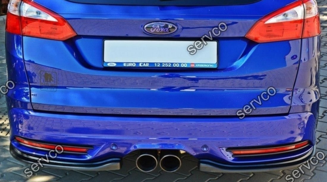 Prelungire splitter bara spate Ford Focus ST 3 Estate 2011-2015 v3 - Maxton Design