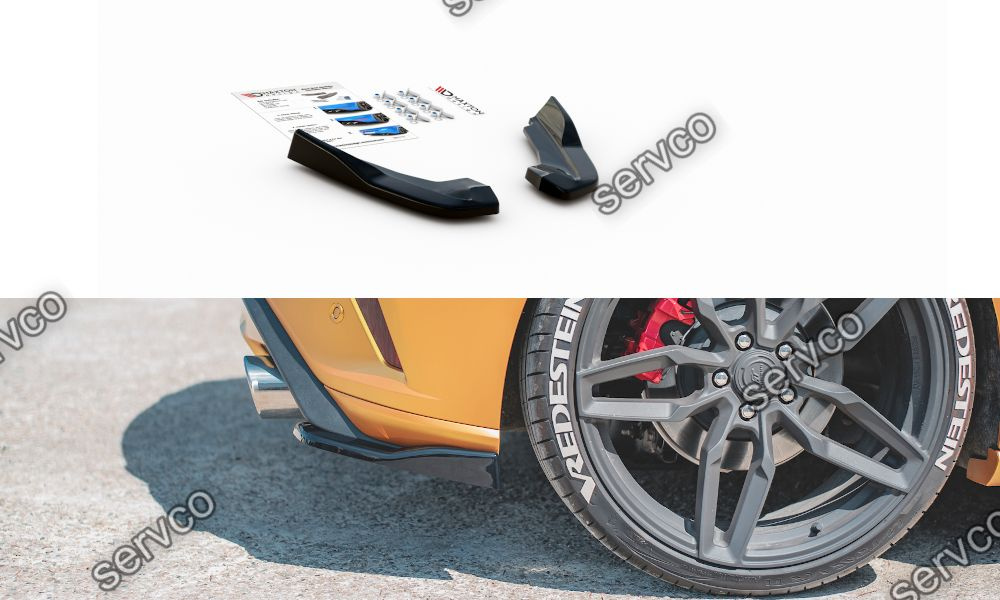 Prelungire splitter bara spate Ford Focus ST Mk4 2019- v32 - Maxton Design