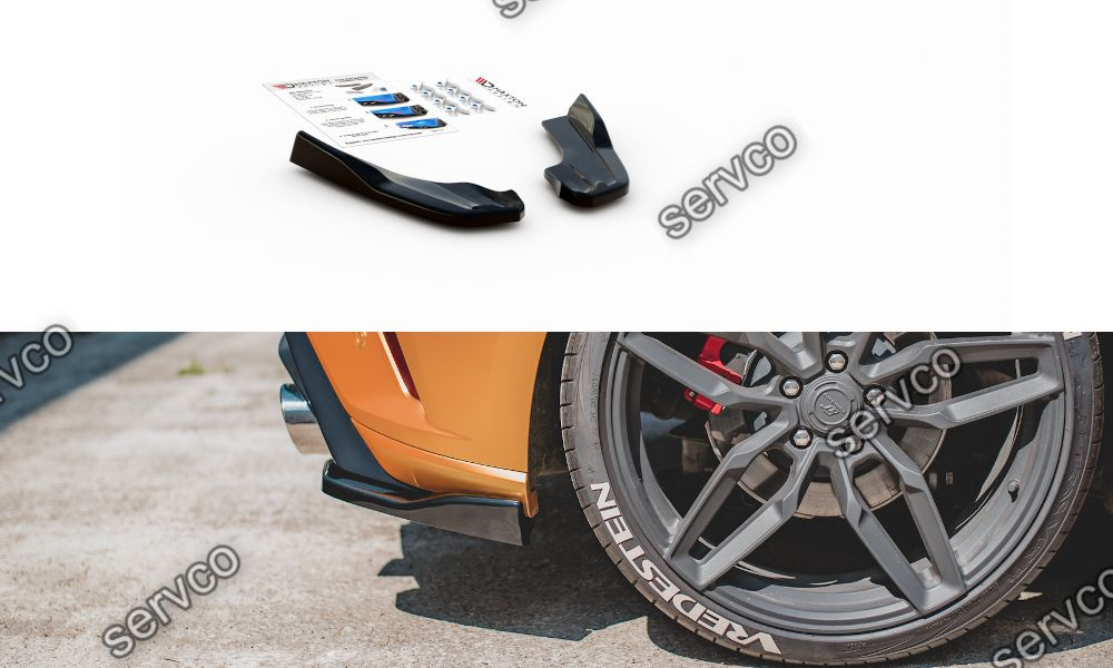 Prelungire splitter bara spate Ford Focus ST Mk4 2019- v33 - Maxton Design