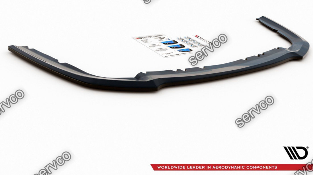 Prelungire splitter bara spate Ford Mondeo Estate Platinium Mk5 Facelift 2019- v3 - Maxton Design