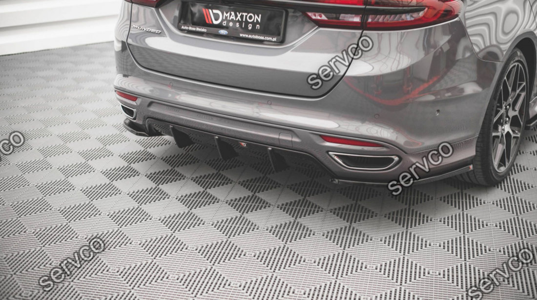 Prelungire splitter bara spate Ford Mondeo ST-Line Mk5 Facelift 2019- v5 - Maxton Design