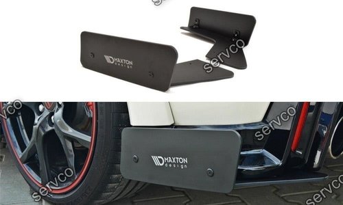 Prelungire splitter bara spate Honda Civic Mk9 Type R 2015- v4 - Maxton Design