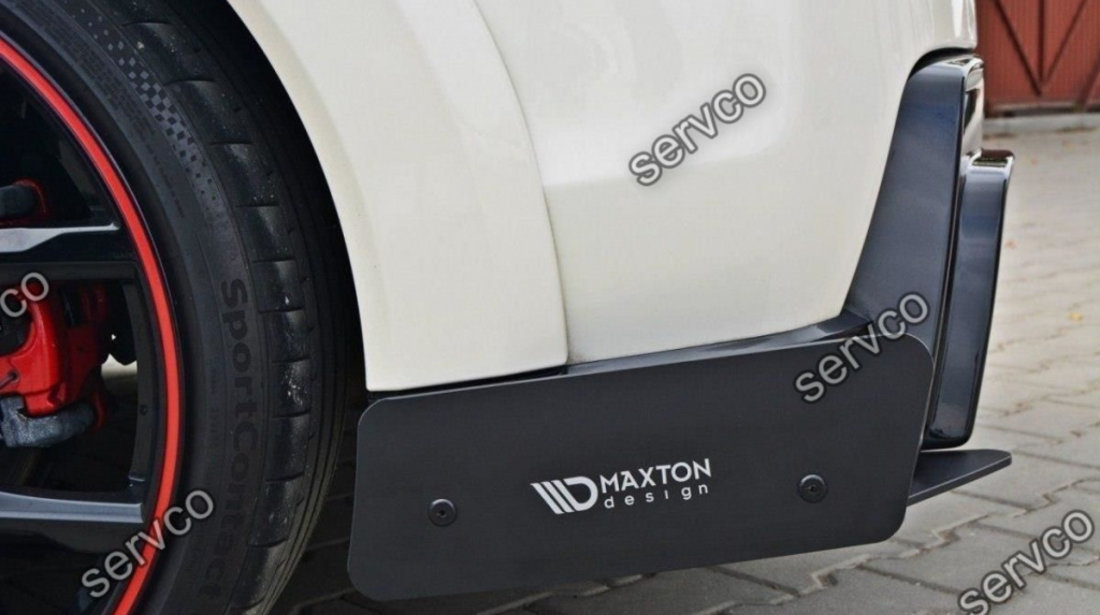 Prelungire splitter bara spate Honda Civic Mk9 Type R 2015- v4 - Maxton Design
