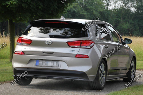 Prelungire splitter bara spate Hyundai i30 Mk3 Hatchback 2017- v16 - Maxton Design