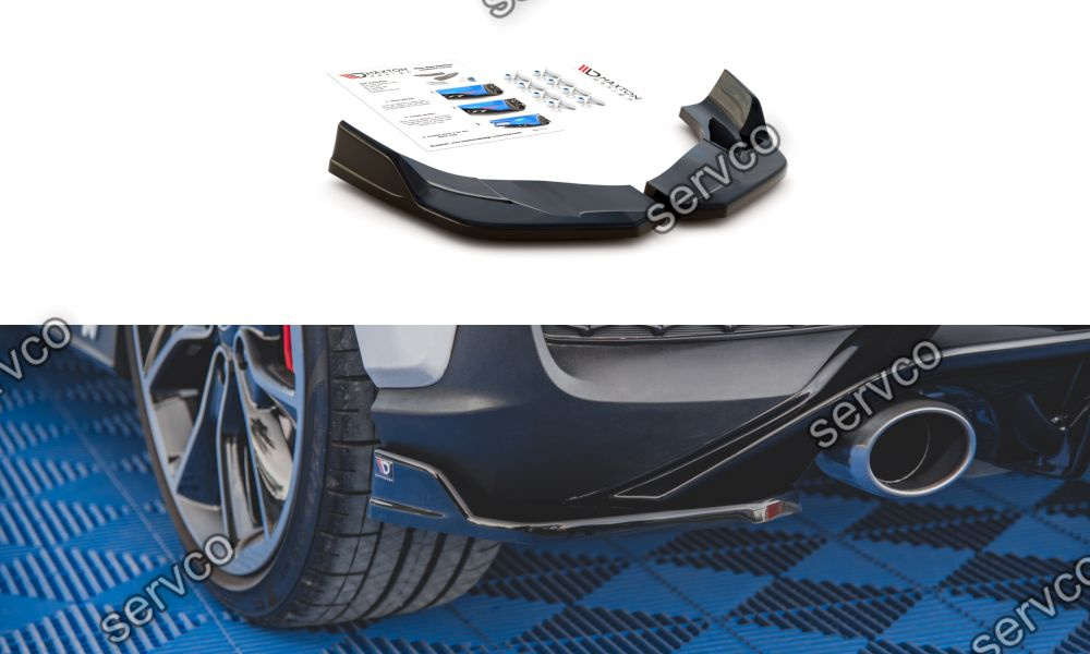 Prelungire splitter bara spate Hyundai I30 N Mk3 Hatchback 2017- v18 - Maxton Design