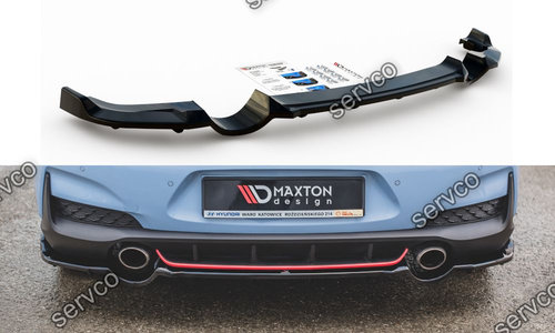 Prelungire splitter bara spate Hyundai I30 N Mk3 Hatchback 2017- v10 - Maxton Design