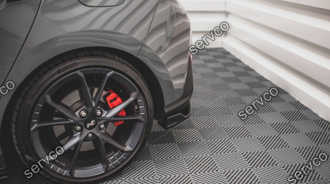 Prelungire splitter bara spate Hyundai I30 N Hatchback Mk3 Facelift 2020- v23 - Maxton Design