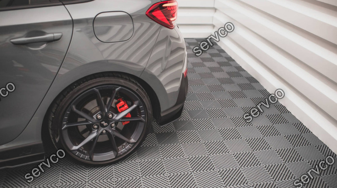Prelungire splitter bara spate Hyundai I30 N Hatchback Mk3 Facelift 2020- v25 - Maxton Design