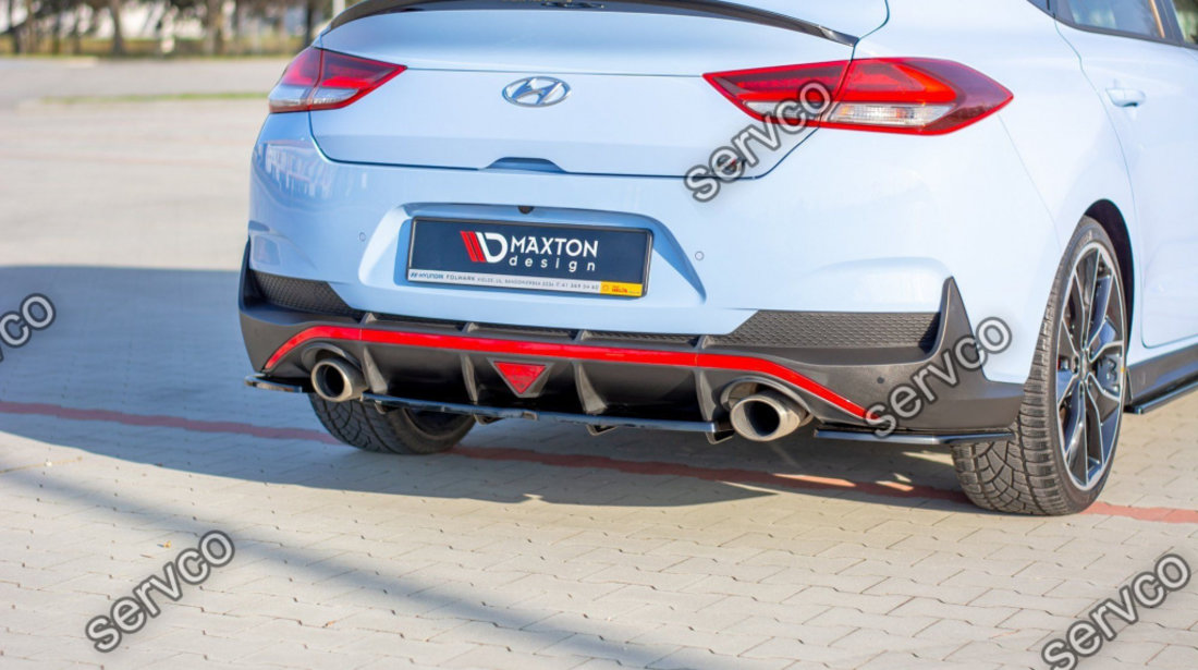 Prelungire splitter bara spate Hyundai I30N Fastback Mk3 2016- v8 - Maxton Design