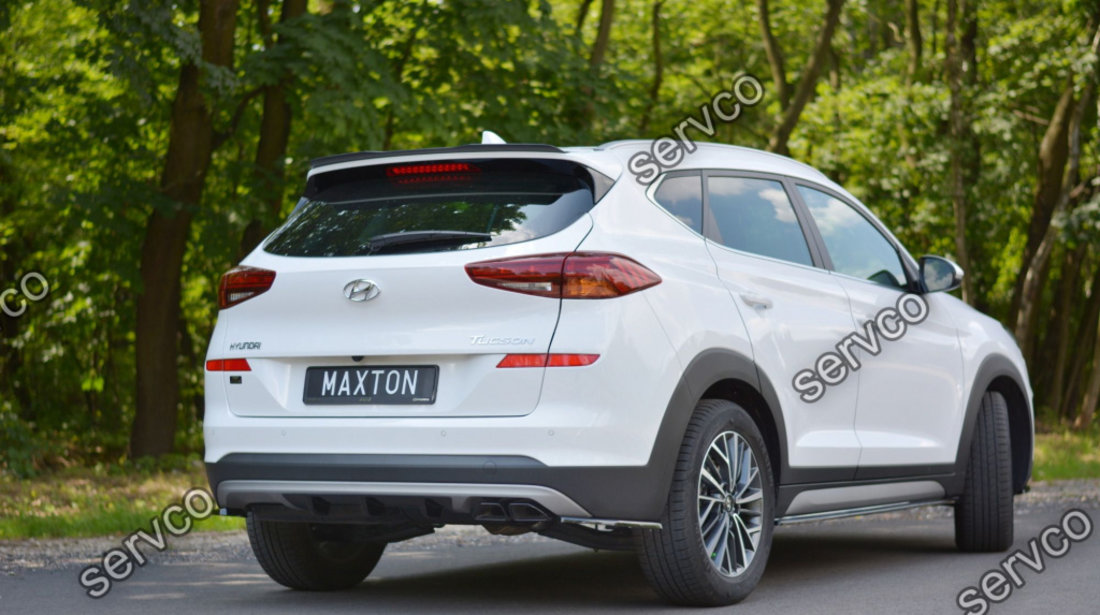 Prelungire splitter bara spate Hyundai Tucson Mk3 Facelift 2018- v1 - Maxton Design