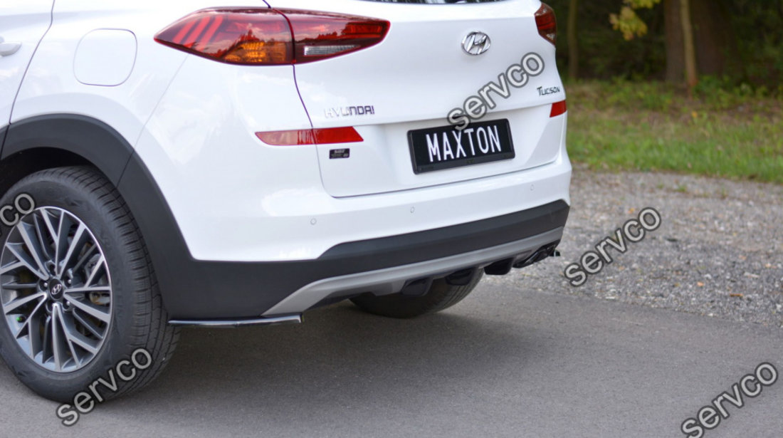 Prelungire splitter bara spate Hyundai Tucson Mk3 Facelift 2018- v1 - Maxton Design