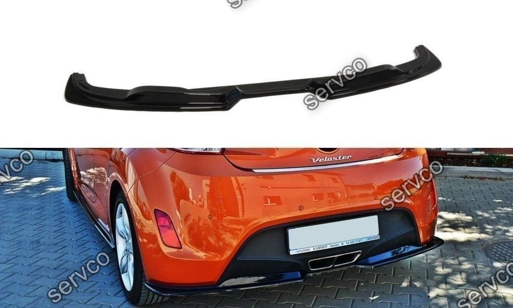 Prelungire splitter bara spate Hyundai Veloster Mk1 2011-2017 v1 - Maxton Design