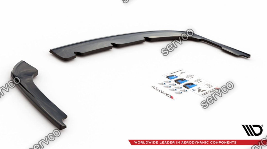 Prelungire splitter bara spate Kia Optima Mk4 2015-2020 v1 - Maxton Design