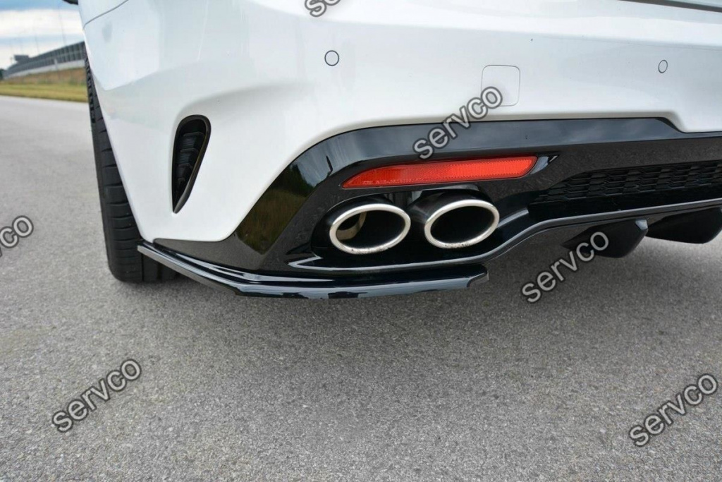 Prelungire splitter bara spate Kia Stinger Mk1 GT 2017- v1 - Maxton Design