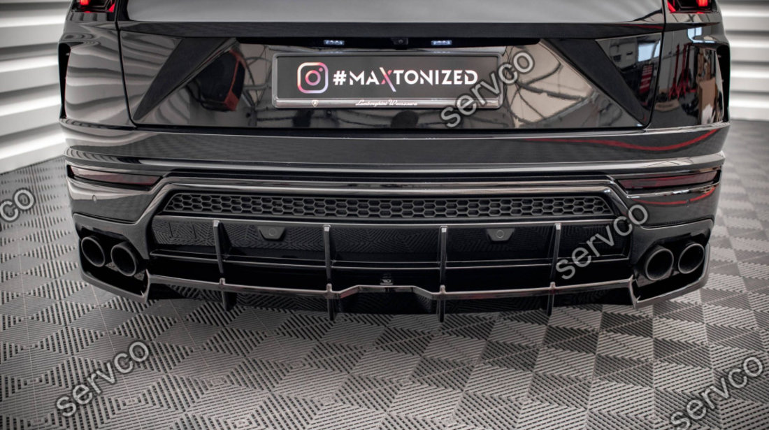 Prelungire splitter bara spate Lamborghini Urus Mk1 2018- v1 - Maxton Design