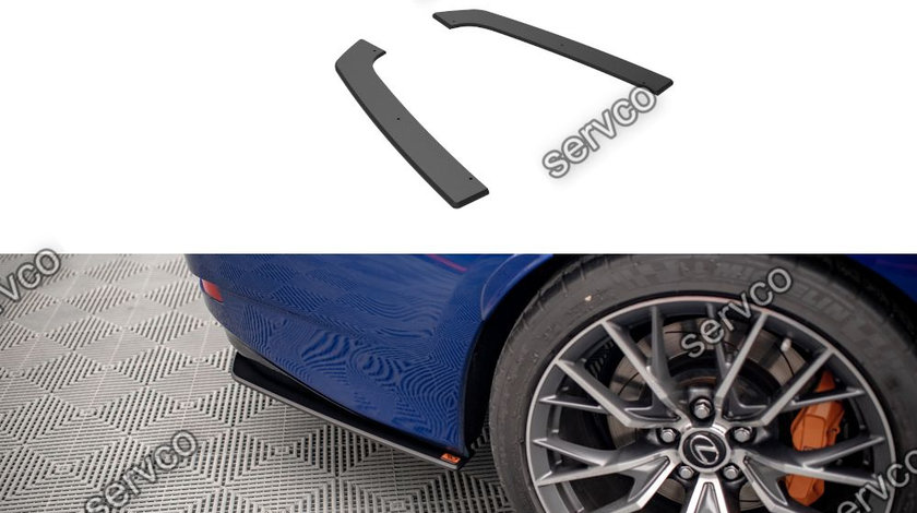 Prelungire splitter bara spate Lexus GS F Mk4 Facelift 2015-2020 v12 - Maxton Design