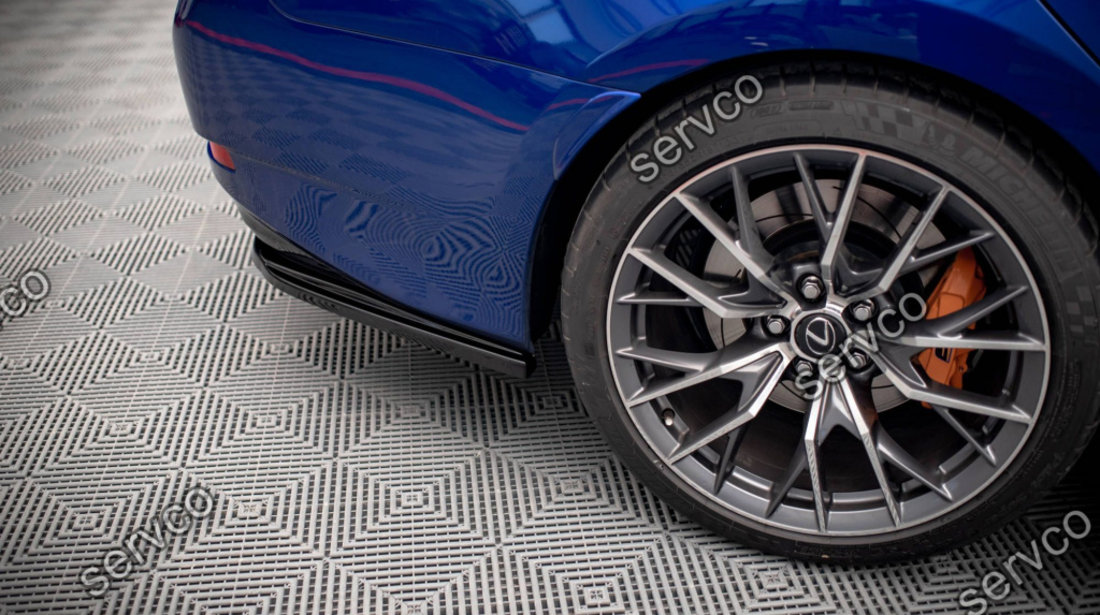 Prelungire splitter bara spate Lexus GS F Mk4 Facelift 2015-2020 v10 - Maxton Design