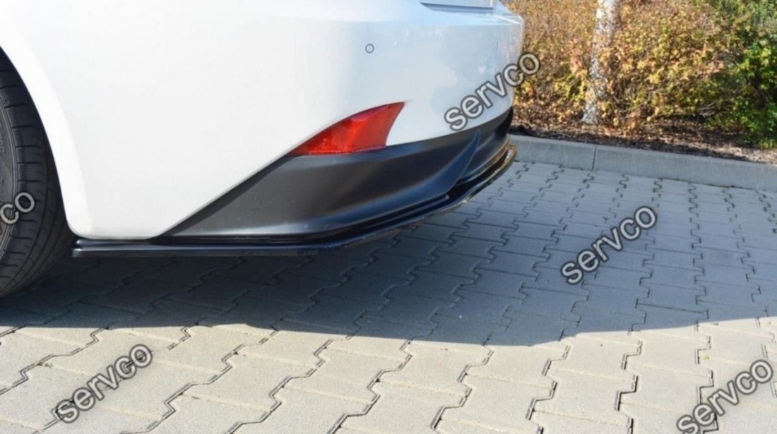 Prelungire splitter bara spate Lexus IS Mk3 H 2013-2016 v5 - Maxton Design