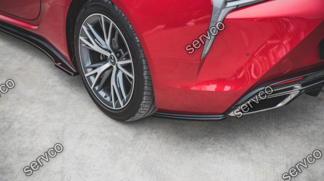 Prelungire splitter bara spate Lexus LC 500 2017- v1 - Maxton Design