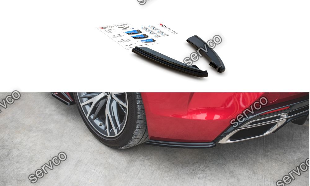 Prelungire splitter bara spate Lexus LC 500 2017- v1 - Maxton Design