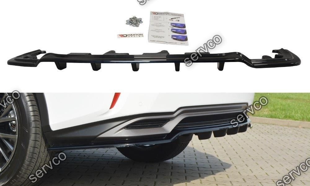 Prelungire splitter bara spate Lexus RX Mk4 H 2015- v3 - Maxton Design