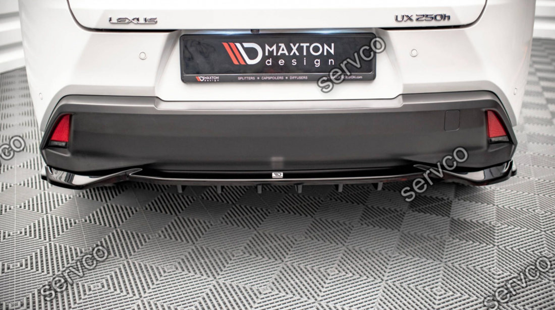 Prelungire splitter bara spate Lexus UX Mk1 2018- v1 - Maxton Design