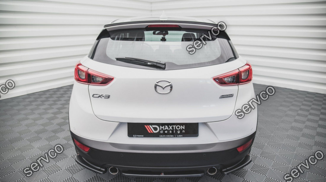 Prelungire splitter bara spate Mazda CX-3 2015- v2 - Maxton Design