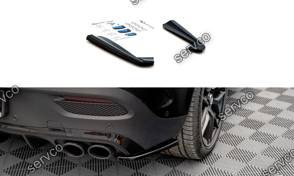 Prelungire splitter bara spate Mercedes-AMG GLE Coupe C167 2019- v1 - Maxton Design