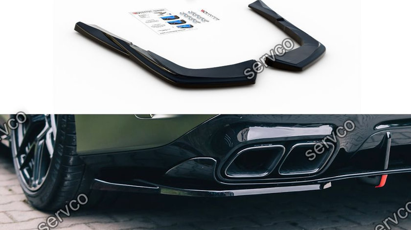 Prelungire splitter bara spate Mercedes AMG GT 63 S 4 Door-Coupe 2018- v1 - Maxton Design