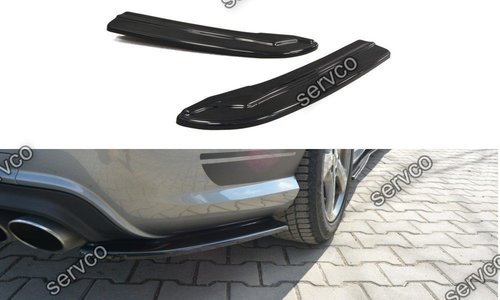 Prelungire splitter bara spate Mercedes C Class W204 Amg-Line Facelift 2011-2014 v1 - Maxton Design