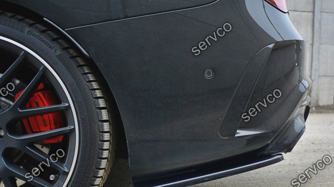 Prelungire splitter bara spate Mercedes CLA A45 AMG C117 Facelift 2017- v1 - Maxton Design
