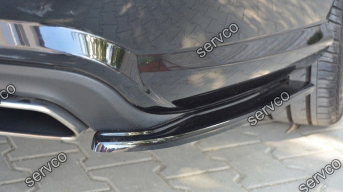 Prelungire splitter bara spate Mercedes CLS C218 Amg Line 2011-2014 v2 - Maxton Design