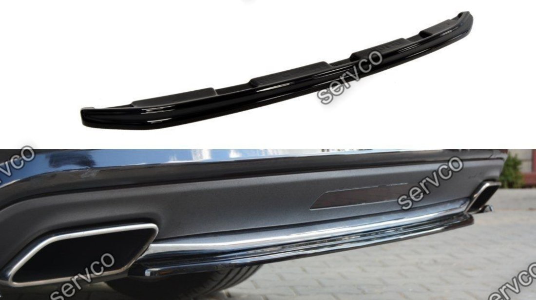 Prelungire splitter bara spate Mercedes CLS C218 Amg Line 2011-2014 v5 - Maxton Design