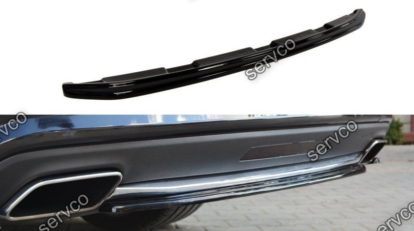 Prelungire splitter bara spate Mercedes CLS C218 Amg Line 2011-2014 v5 - Maxton Design