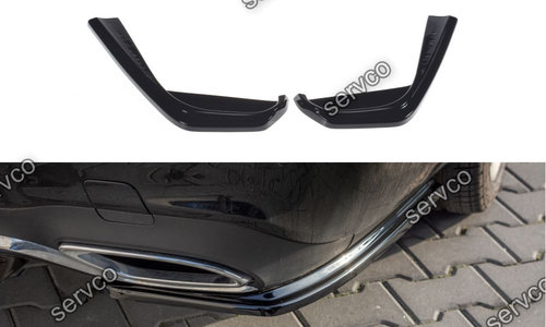 Prelungire splitter bara spate Mercedes E Class W213 Amg-Line E43 AMG 2016- v4 - Maxton Design