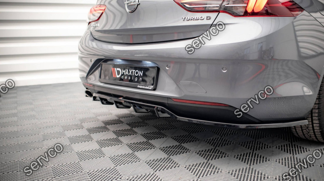 Prelungire splitter bara spate Opel Insignia Mk2 2017- v1 - Maxton Design