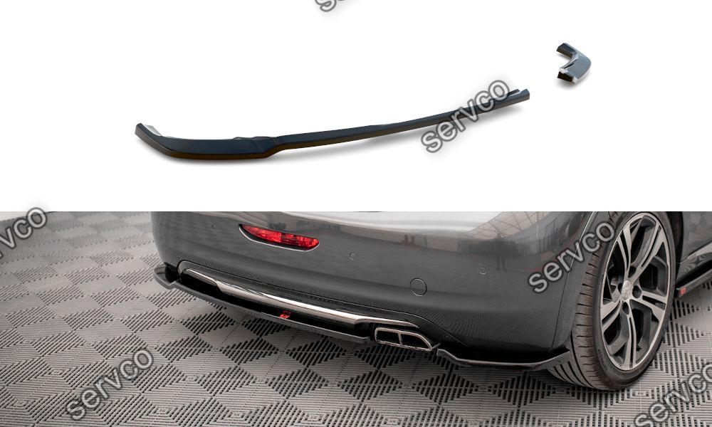 Prelungire splitter bara spate Peugeot 208 GTi Mk1 2013-2015 v3 - Maxton Design